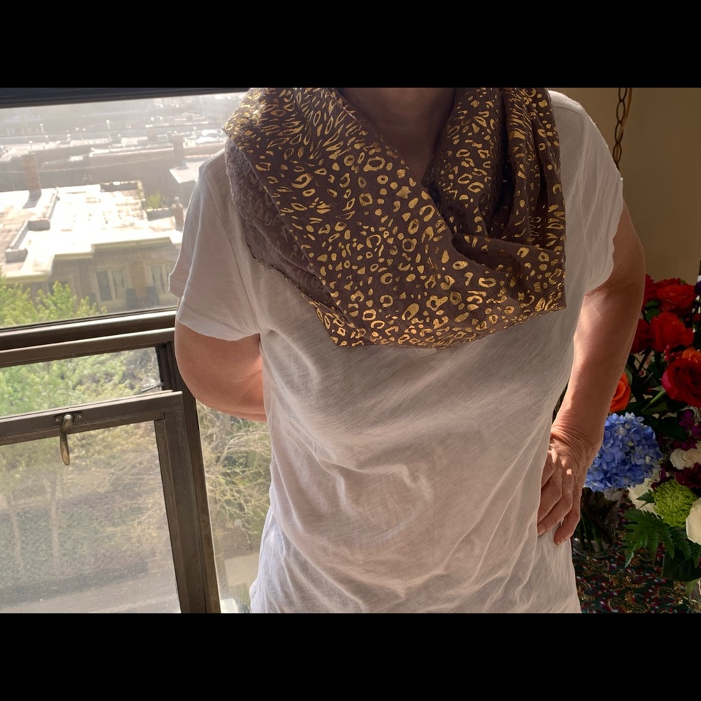 Infinity Gold Scarf